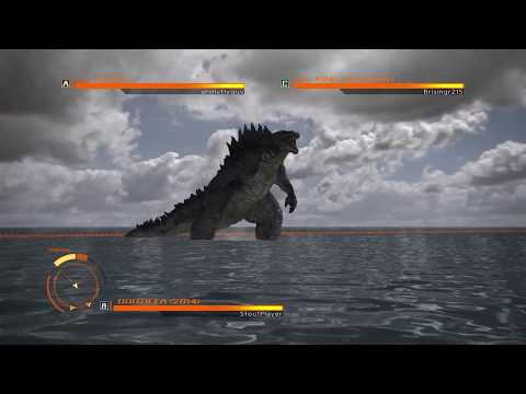 GODZILLA PS4 : Godzilla 2014 vs King Ghidorah vs Gigan