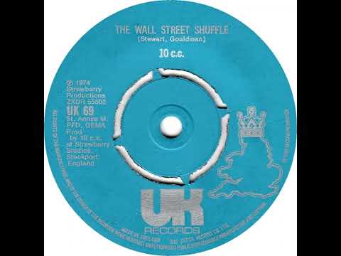 UK New Entry 1974 (125) 10cc - Wall Street Shuffle
