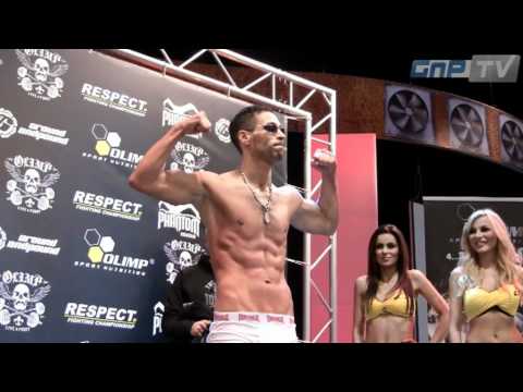 Respect.FC 7 Wiegen auf der FIBO (Weigh-In)