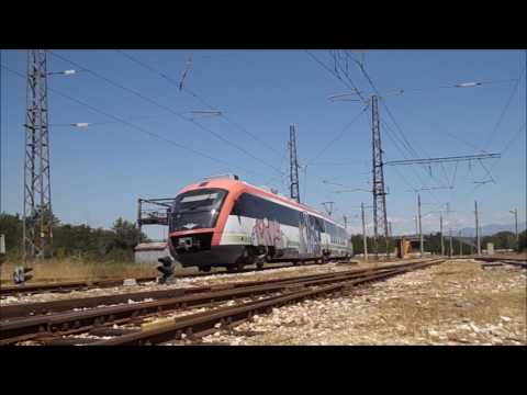 Trains at station Dolna mahala