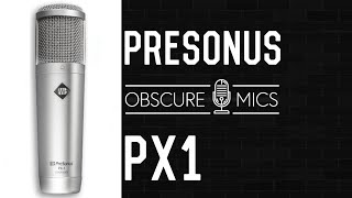 Video thumbnail for Lost Video Found - Presonus PX-1 Condenser Microphone Test / Review - Do Over by Obscure Mics