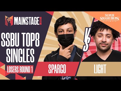 Sparg0 vs Light - SSBU Singles: Top 8 Losers Round 1 - Mainstage 2021 | Cloud vs Fox