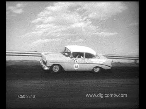 Chevrolet 1956 24 Hour Record - Vintage TV Commercial