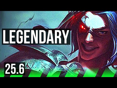 KAYN vs VIEGO (JGL) | 8/1/5, Legendary, Rank 10 Kayn | EUW Challenger | 25.6