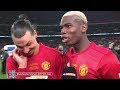 Manchester United 3-2 Southampton   Zlatan Ibrahimovic & Paul Pogba funny Post Match Interview