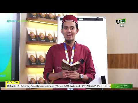 LIVE MIRA Mengenal Malaikat Peniup Sangkakala   Ustadz Adi Hidayat