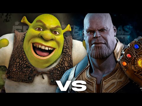 Thanos vs Shrek. Épicas Batallas de Rap del Frikismo ¡Bonus! | Keyblade