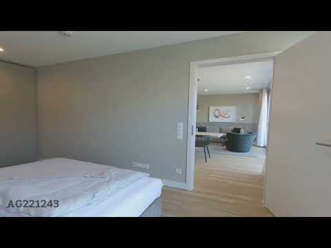 ST-221243 - Tolle, möblierte Neubauwohnung mit großer Dachterrasse in Stuttgart Nord