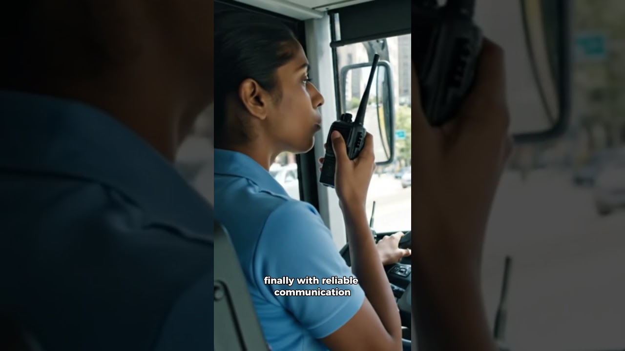 Reliable communication: It’s a game changer for school safety. 🏫🚌​
