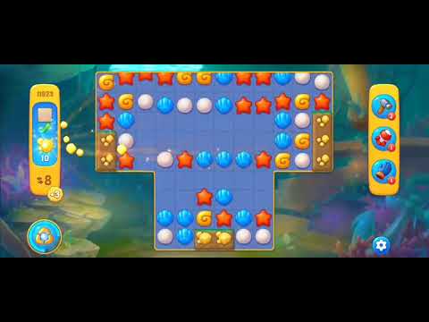 Fishdom Easy Level 11923 (with full seashell) @choraelmin