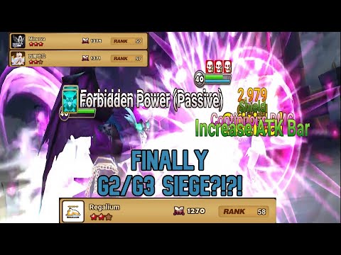 (Summoners War) G2/G3 Siege Vs Minerva & 瓦爾哈拉