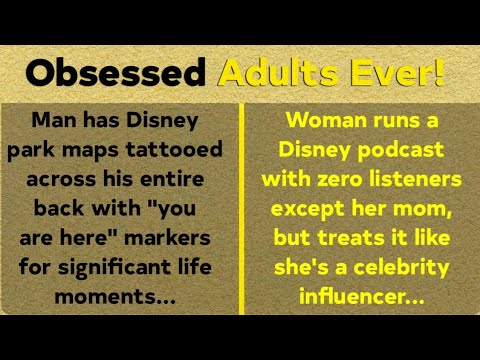 Tales of OBSESSED, Most Hilariously Disney Adults at Theme Parks! 🎢🏰