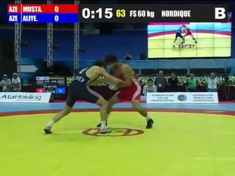 Golden Grand Prix 2012 Aze Aliyev Haci-Agahuseyin Mustafayev 60 kq FINAL