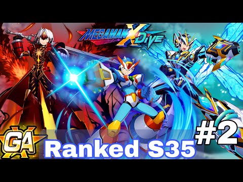 [Mega Man X DiVE] Season 35 Ranked Match #2 (Finale) | X Team | Road To GA (First Acc)