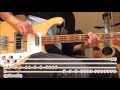 The Killers - Smile Like You Mean It (bass cover with tabs and lyrics)