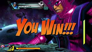 Galactus unlock as a playable character and ending  ULTIMATE MARVEL VS. CAPCOM 3