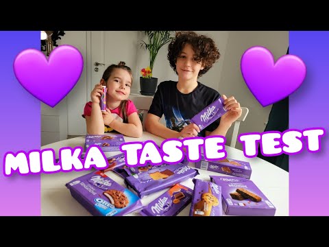 Am testat dulciuri MILKA 💜 #tastetest #milka #dulciuri #sweets #yummy