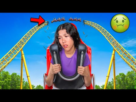 My Daughter THREW UP At The THEME PARK *SAD*