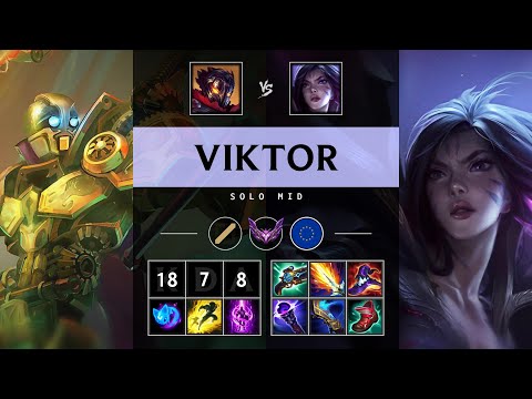 Viktor Mid vs Kai'Sa: Legendary - EUW Master Patch 14.16