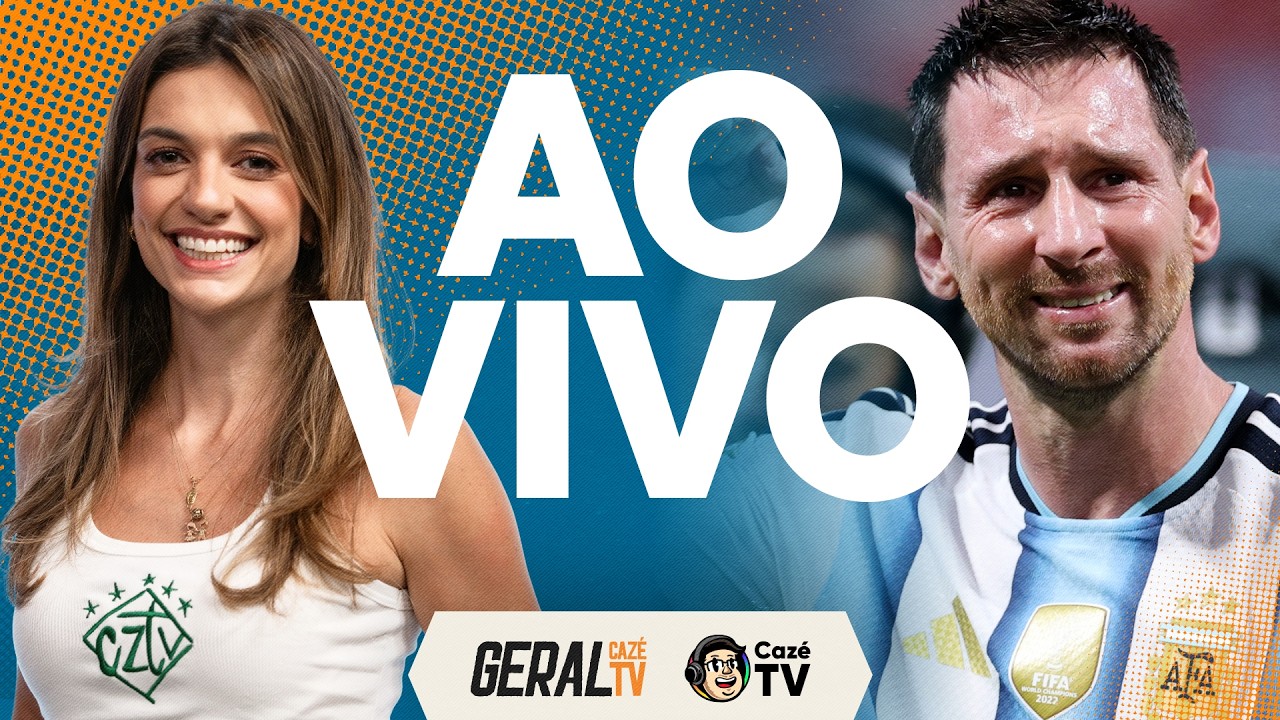 MESSI ANUNCIA APOSENTADORIA DA SELEÇÃO ARGENTINA E A RODADA DO BRASILEIRÃO | GERAL CAZÉTV
