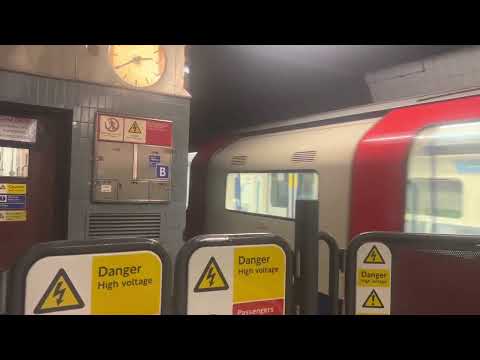 [Whistle] Victoria Line train Departing Walthamstow Central