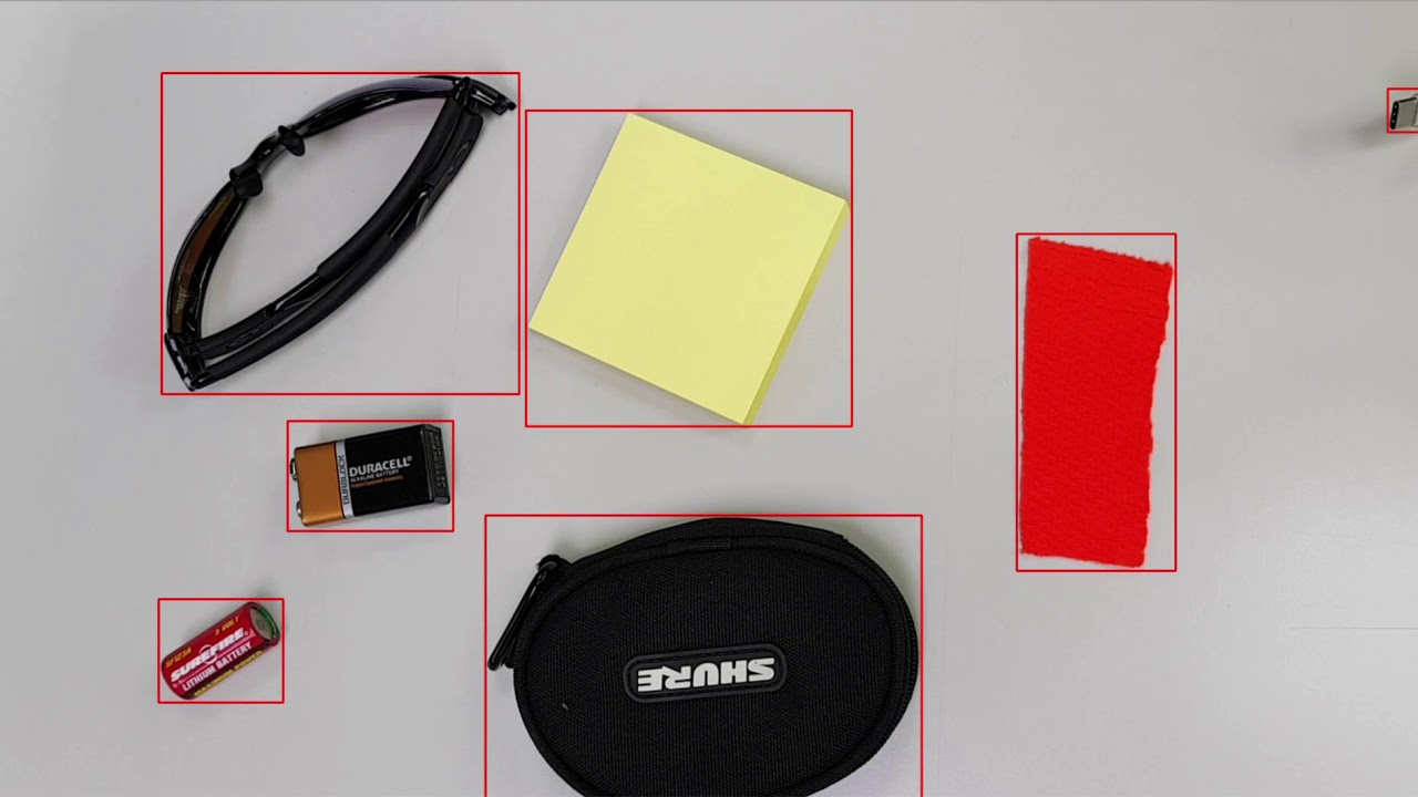 Object Detection from Video example