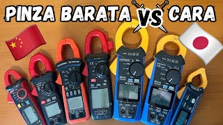 Comparativa PINZAS Amperimétricas ASIÁTICAS | Comparativas🤼