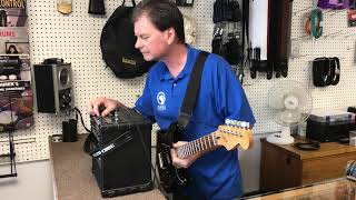Video thumbnail for Roland Micro Cube RX Guitar Amplifier Amp by Sherman Williams