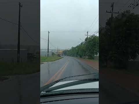 Muita Chuva na Estrada Região de Jaguapitã Paraná
