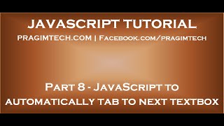 JavaScript to automatically tab to next textbox