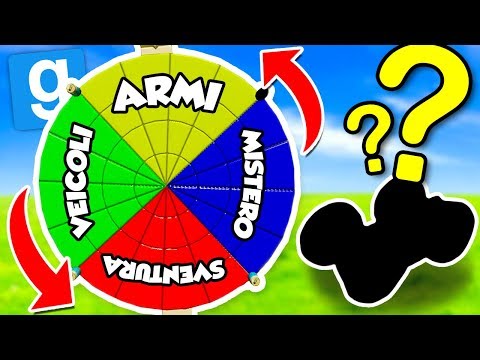 Gmod ITA - La RUOTA della FORTUNA, dei MISTERI e delle FOLLIE!