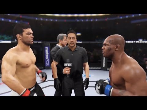 Lyoto Machida vs. Mike Tyson (EA Sports UFC 2) - CPU vs. CPU 🥊