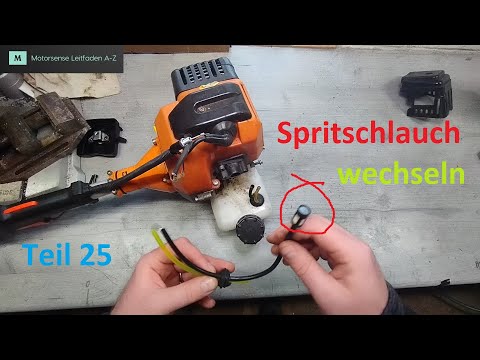 Motorsense Leitfaden A-Z Teil 25 - Tank undicht? Kraftstoffschlauch & Sprit Dichtung erneuern