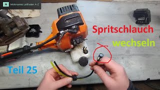 Motorsense Leitfaden A-Z Teil 25 - Tank undicht? Kraftstoffschlauch & Sprit Dichtung erneuern