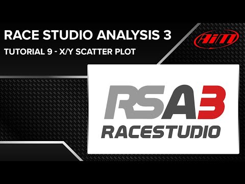 Race Studio Analysis 3 - Tutorial 9 - X/Y Scatter Plot
