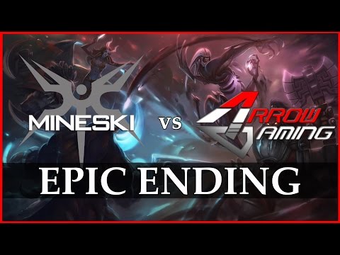 Epic Ending - Mineski vs Arrow @ MSI BEAT IT Sea Qualifier