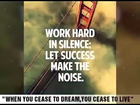 Work Hard in Silence, Let Your Success Make Noise | Motivational Video | KBCS