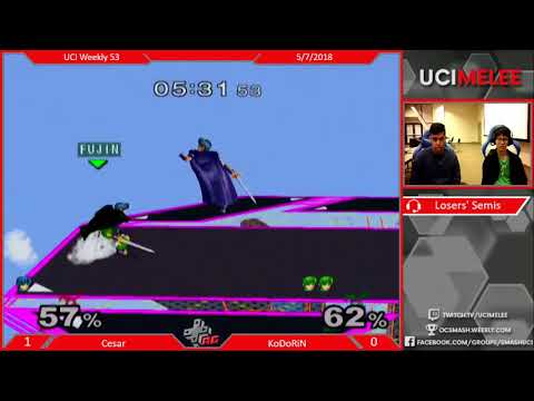 UCI Weekly #53 Cesar vs KoDoRiN Loser's Semis