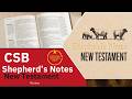 CSB Shepard S Notes New Testament