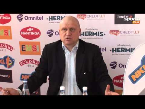 SportoTv.lt: NKL "Mažeikiai" - "Triobet" trenerių komentarai