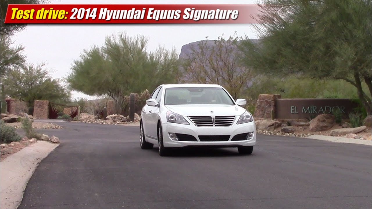 Test drive: 2014 Hyundai Equus Signature
