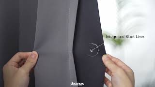 100% Total Blackout Grommet Curtains