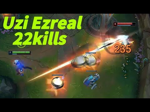 UZI EZREAL VS LUCIAN , HE IS A MONSTER ON EZREAL!