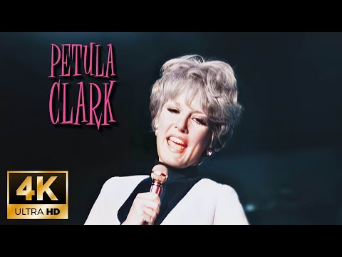 Petula Clark - Downtown (1965) AI 4K Colorized Enhanced