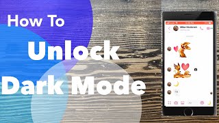 How To Unlock And Enable Dark Mode In Facebook Messenger For iPhone