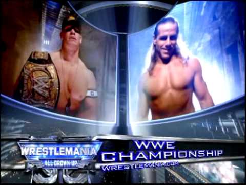 Shawn Michaels vs. John Cena promo