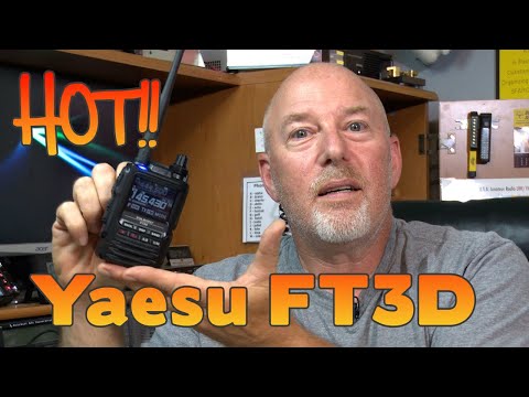 Yaesu FT3D First look at the new Handheld Ham Radio | K6UDA Radio