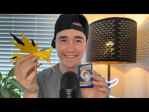 ASMR Whispering - Opening Pokemon Cards (Tapping, Scratching, Tingling)