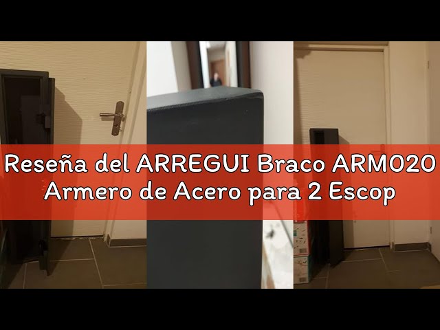 Vídeo relacionado con ARREGUI Braco ARM020 Armero de Acero para 2 Escopetas | Caja Fuerte para Armas | Armero para Rifles | FRANCIA, ITALIA, BELGICA: válido para todas las armas | ESPAÑA, PORTUGAL: no homologado
