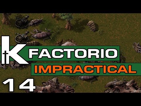 Factorio 0.17 | Impractical Ep 14 | Clearing and Station Building | Let's Play Factorio